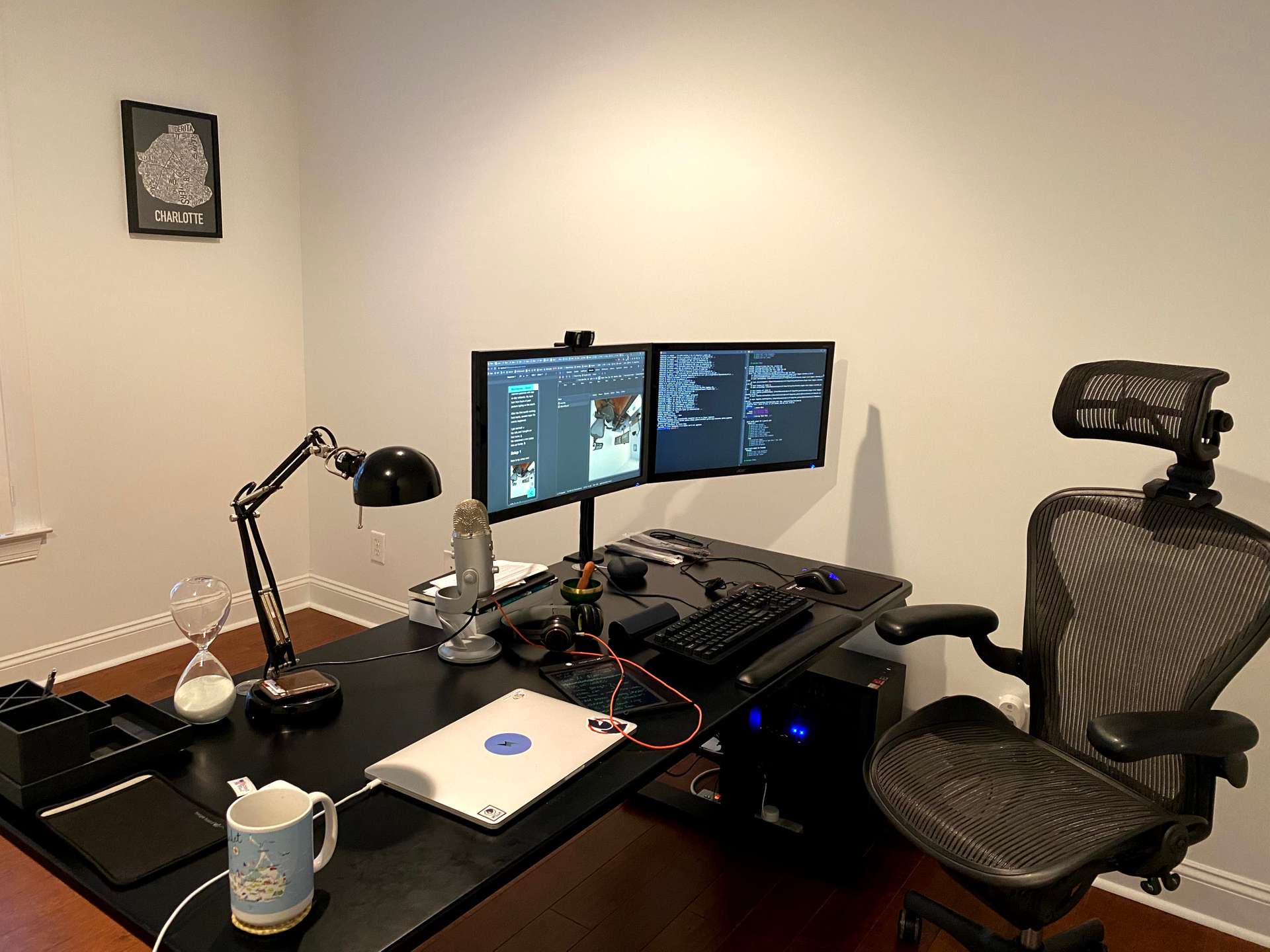 my desk